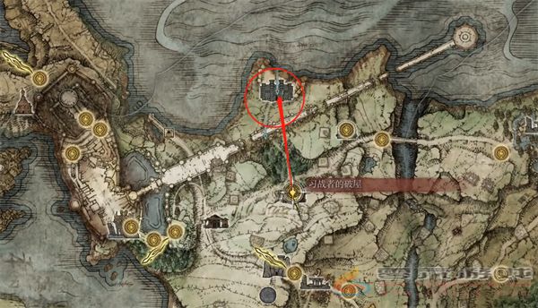 艾尔登法环竞技场进入方法(图1) 艾尔登法环竞技场进入方法(图1)