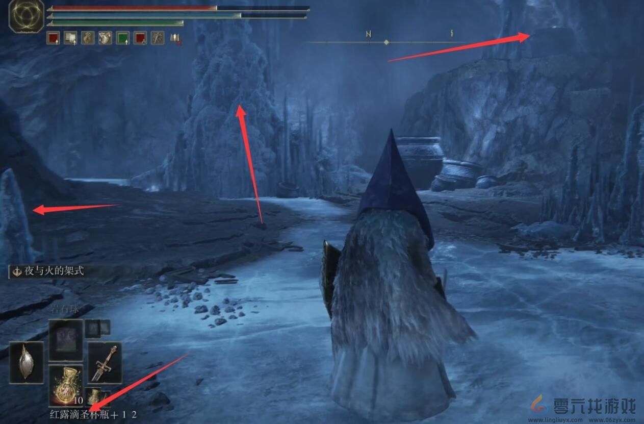 艾尔登法环黄金树幽影寒气调香瓶位置介绍(图3) 艾尔登法环黄金树幽影寒气调香瓶位置介绍(图3)