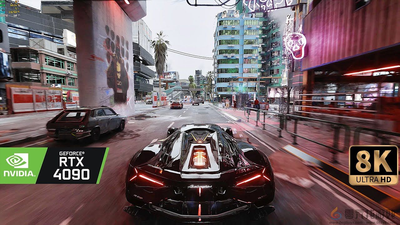 《赛博朋克2077》安装300个MOD之后是这样的(图1) 《赛博朋克2077》安装300个MOD之后是这样的(图1)