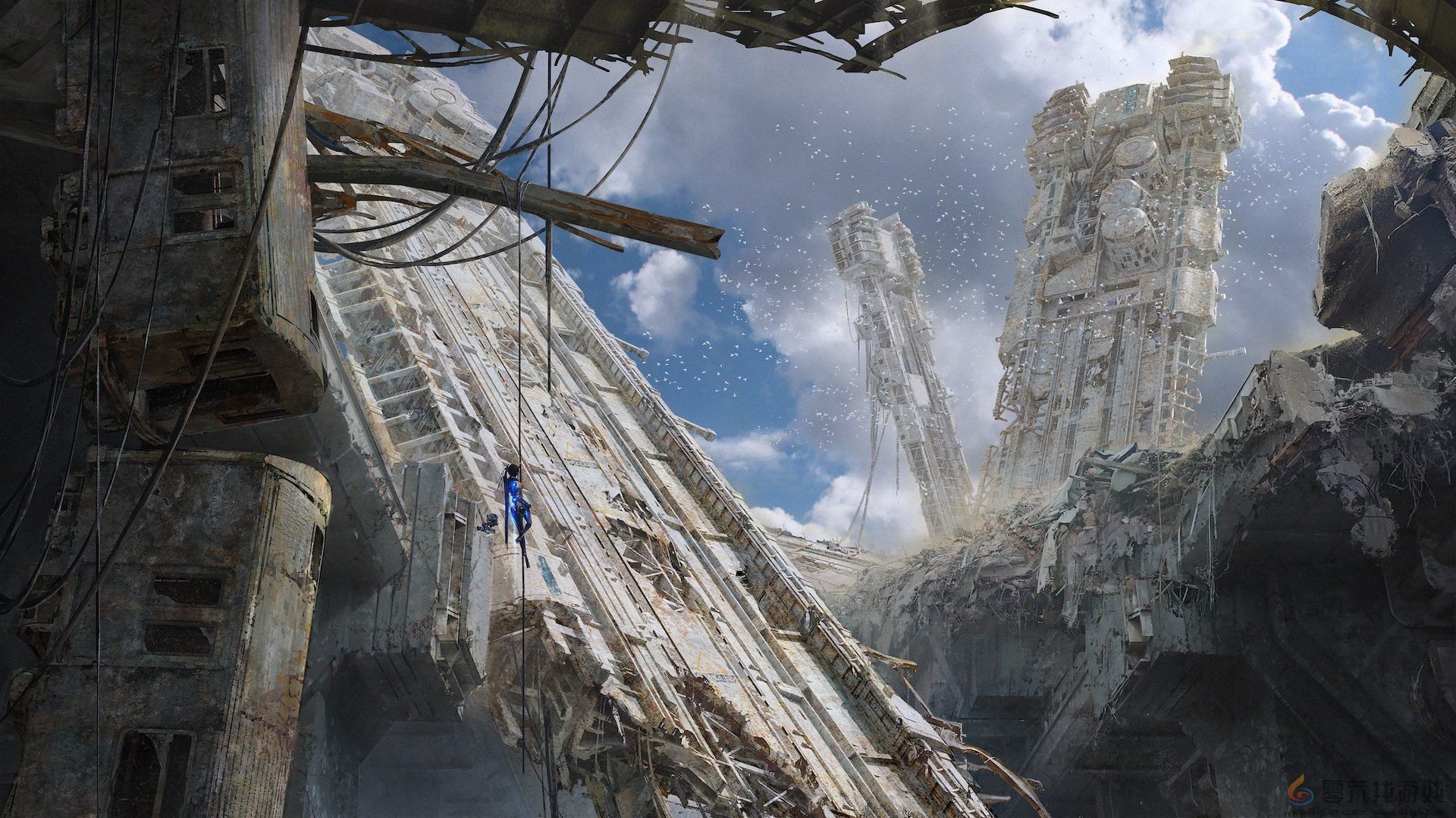 《星刃》早期概念图分享 末世破败环境(图1) 《星刃》早期概念图分享 末世破败环境(图1)