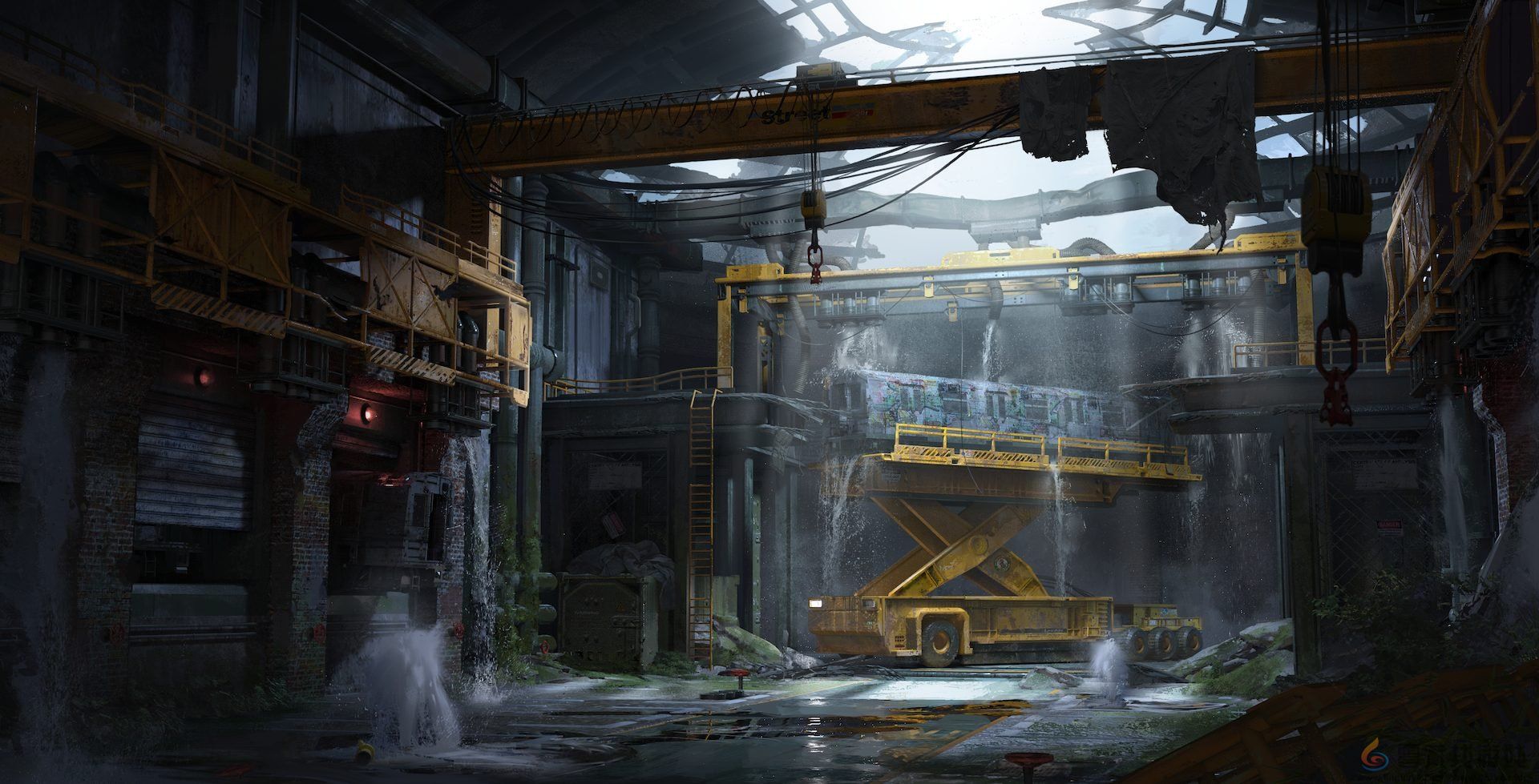 《星刃》早期概念图分享 末世破败环境(图4) 《星刃》早期概念图分享 末世破败环境(图4)