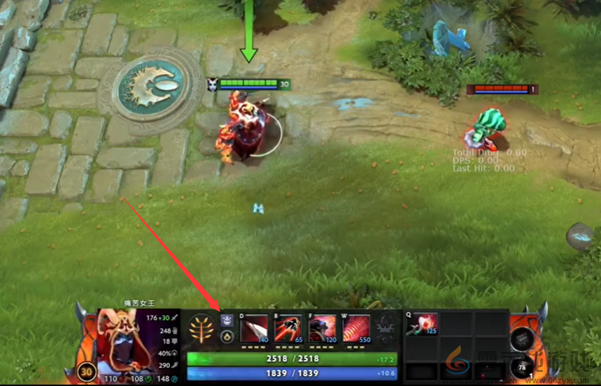 dota2物品栏Q键用不了处理方法(图2) dota2物品栏Q键用不了处理方法(图2)