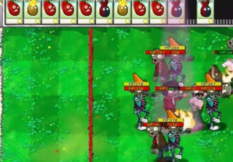 植物大战僵尸杂交版迷你游戏坚果保龄球通关攻略(图2) 植物大战僵尸杂交版迷你游戏坚果保龄球通关攻略(图2)