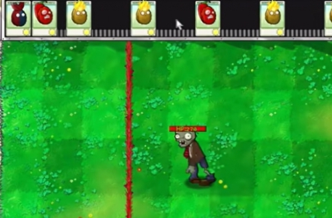 植物大战僵尸杂交版迷你游戏坚果保龄球通关攻略(图1) 植物大战僵尸杂交版迷你游戏坚果保龄球通关攻略(图1)