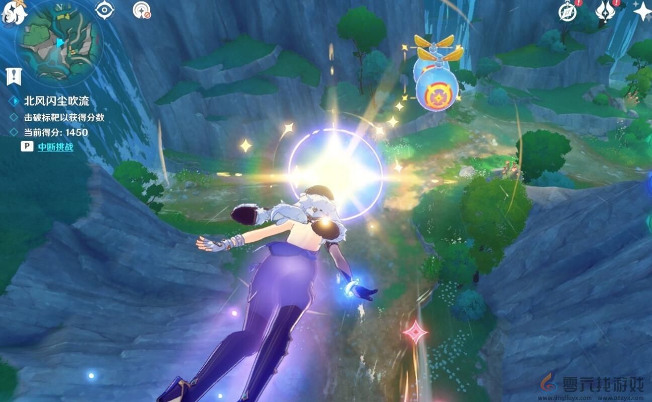 原神4.8北风闪尘吹流第一天挑战技巧(图2) 原神4.8北风闪尘吹流第一天挑战技巧(图2)