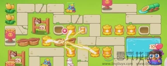 保卫萝卜4浪漫七夕第17关通关攻略(图2)