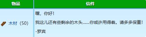 星露谷物语罗宾红心事件攻略(图2) 星露谷物语罗宾红心事件攻略(图2)