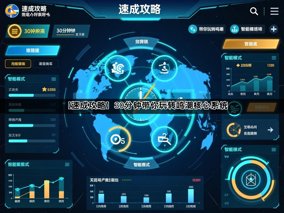 【速成攻略】30分钟带你玩转鸣潮核心系统