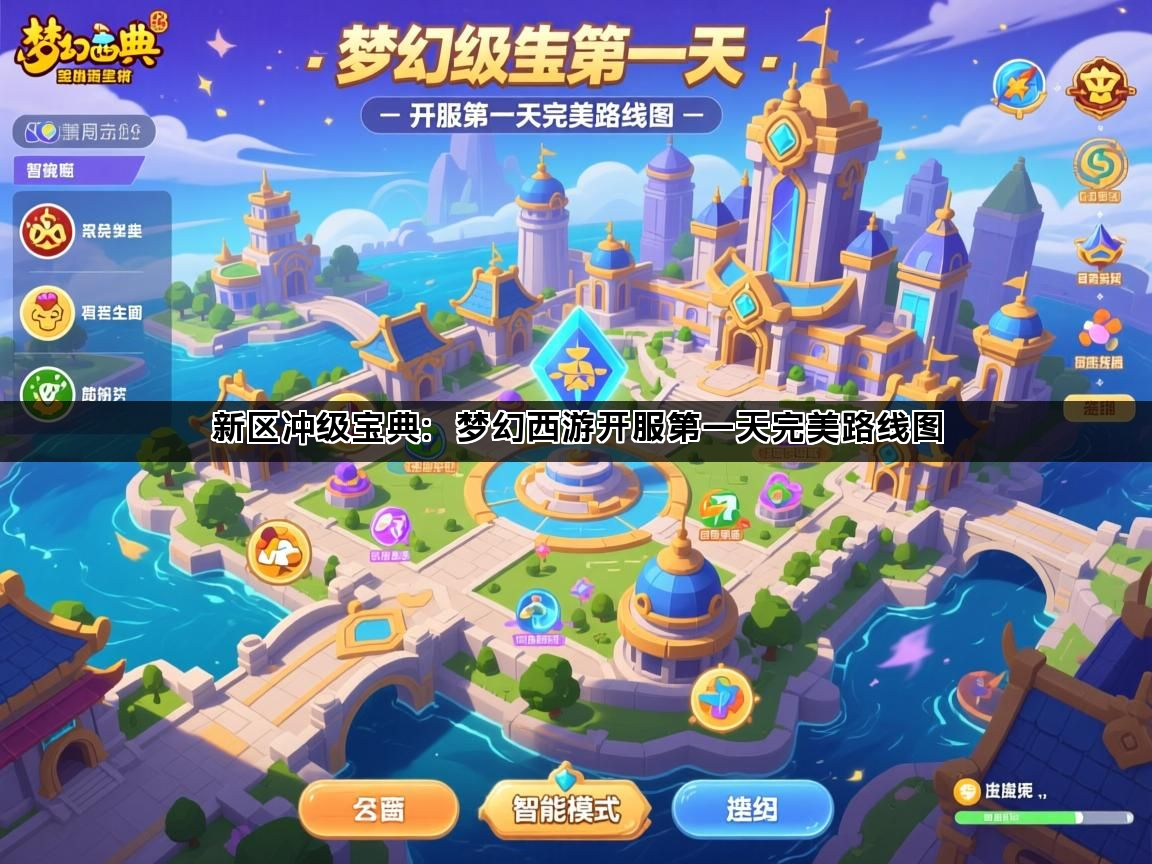 新区冲级宝典：梦幻西游开服第一天完美路线图