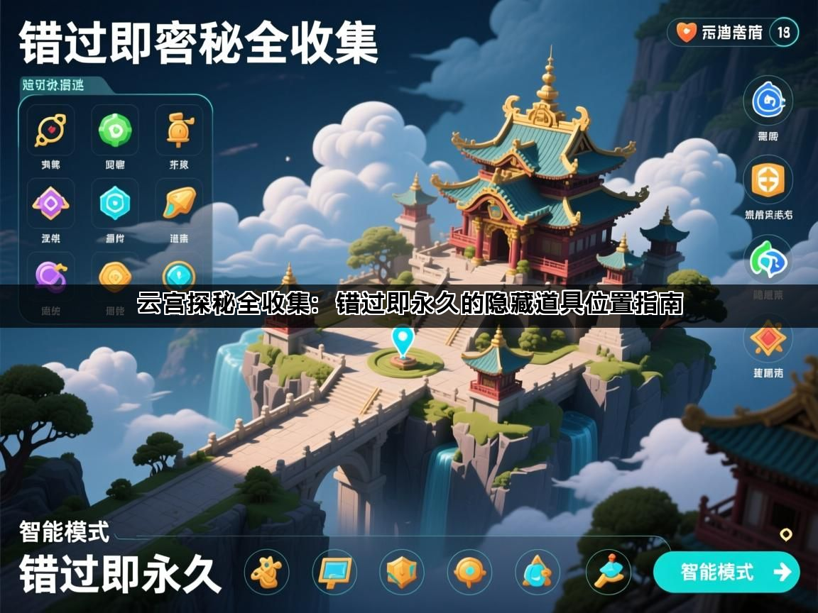 云宫探秘全收集：错过即永久的隐藏道具位置指南