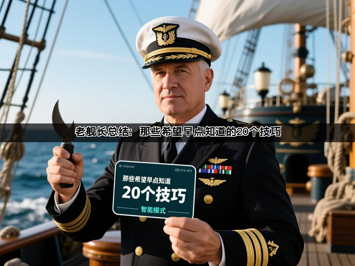 老舰长总结：那些希望早点知道的20个技巧