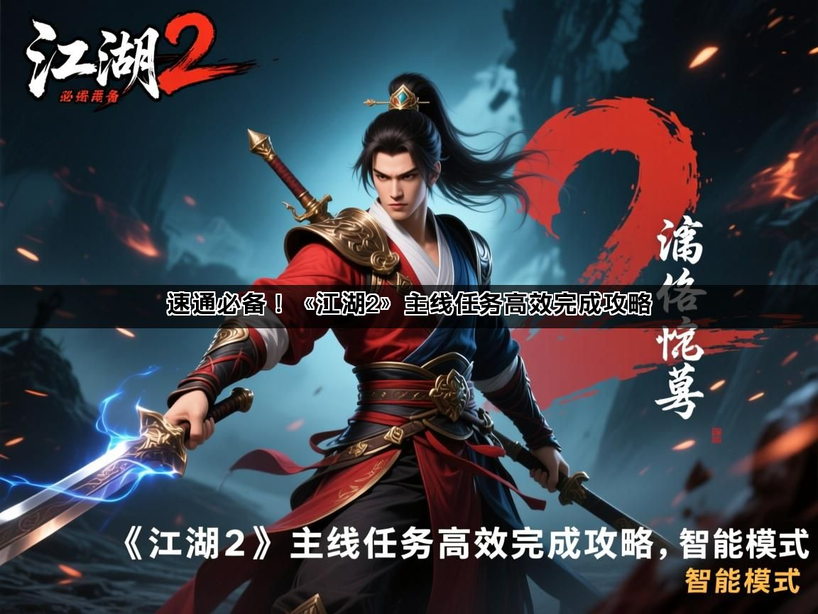 速通必备！《江湖2》主线任务高效完成攻略