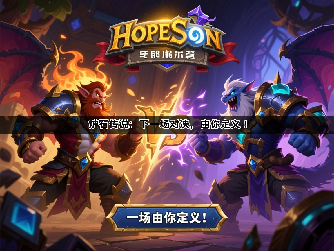 炉石传说：下一场对决，由你定义！