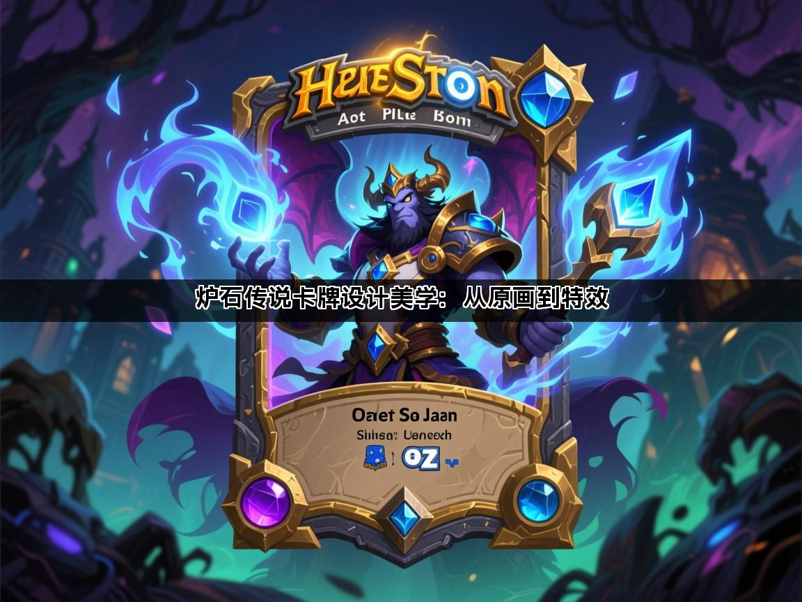炉石传说卡牌设计美学：从原画到特效