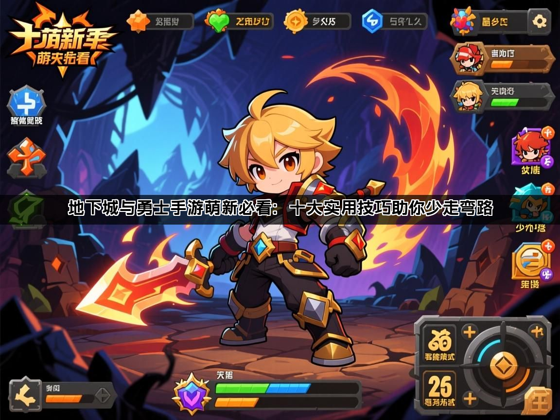 地下城与勇士手游萌新必看：十大实用技巧助你少走弯路
