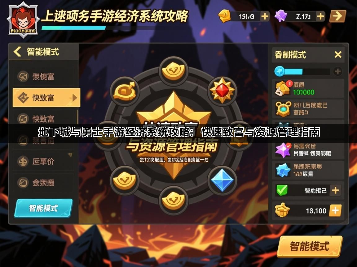 地下城与勇士手游经济系统攻略：快速致富与资源管理指南(图1)