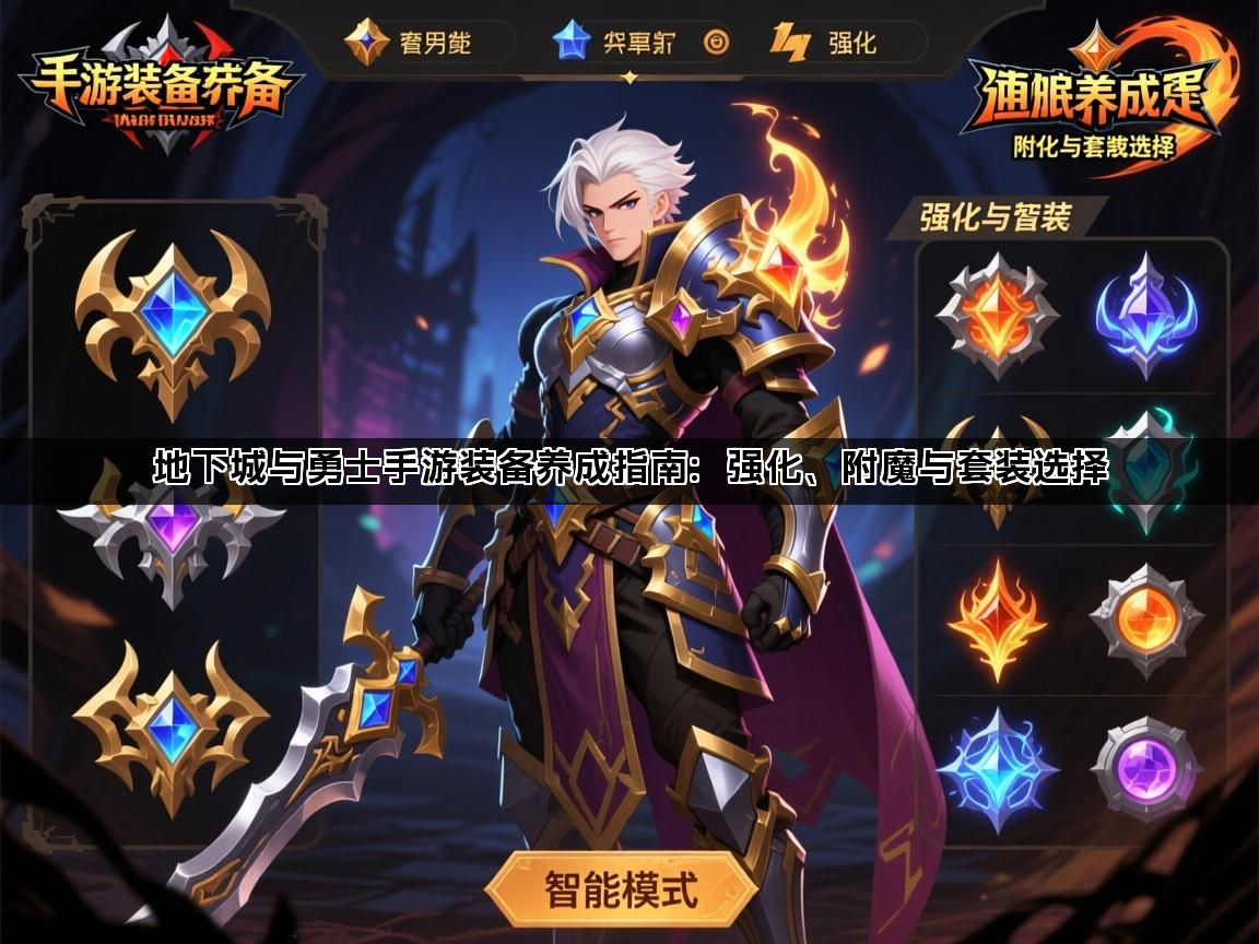 地下城与勇士手游装备养成指南：强化、附魔与套装选择