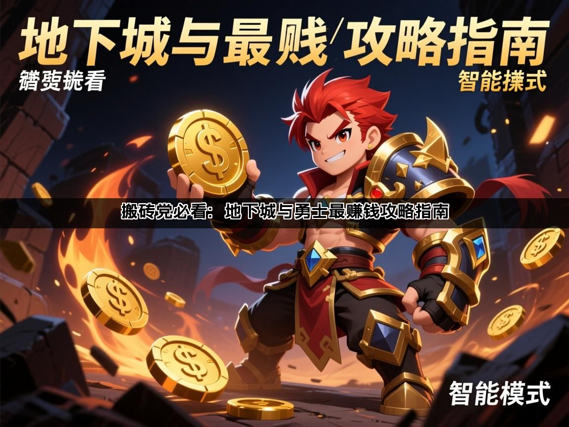 搬砖党必看：地下城与勇士最赚钱攻略指南(图1)