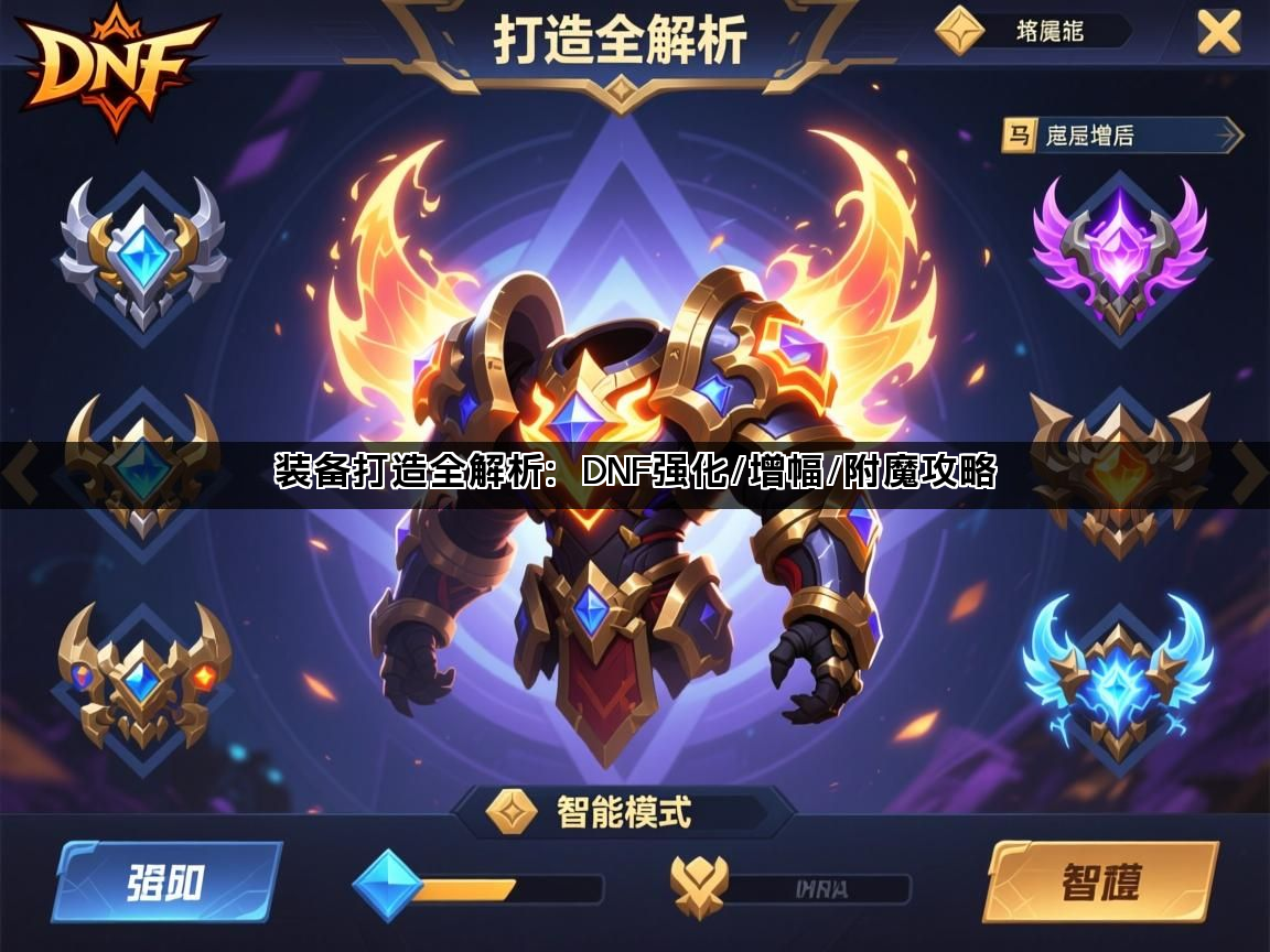 装备打造全解析：DNF强化/增幅/附魔攻略(图1)