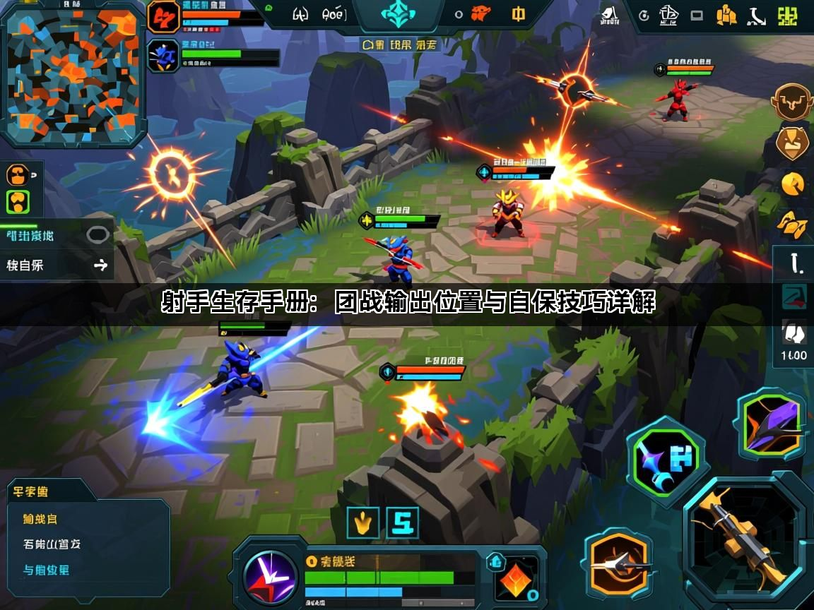 射手生存手册：团战输出位置与自保技巧详解(图1)