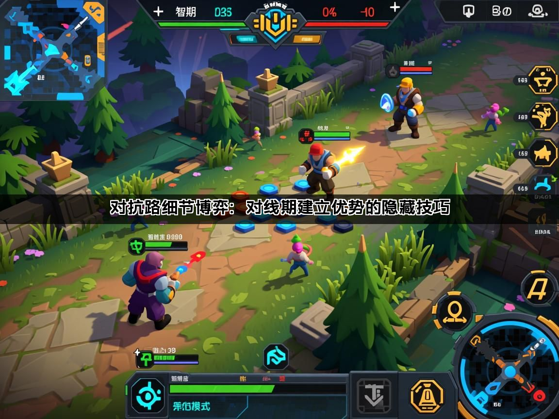 对抗路细节博弈：对线期建立优势的隐藏技巧(图1)