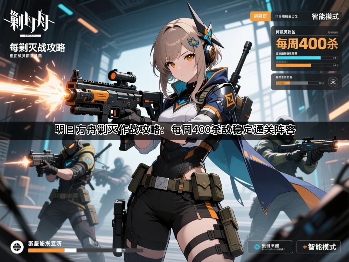 明日方舟剿灭作战攻略：每周400杀敌稳定通关阵容