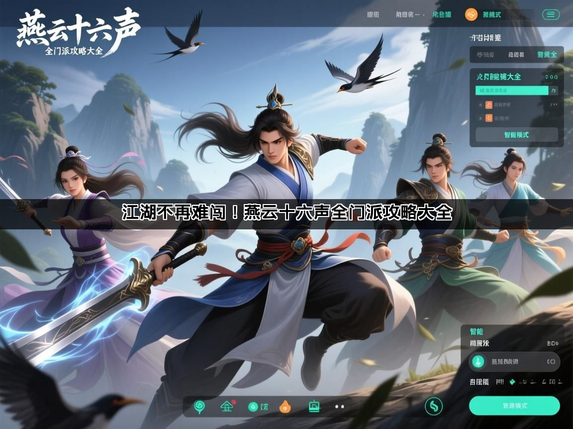 江湖不再难闯！燕云十六声全门派攻略大全