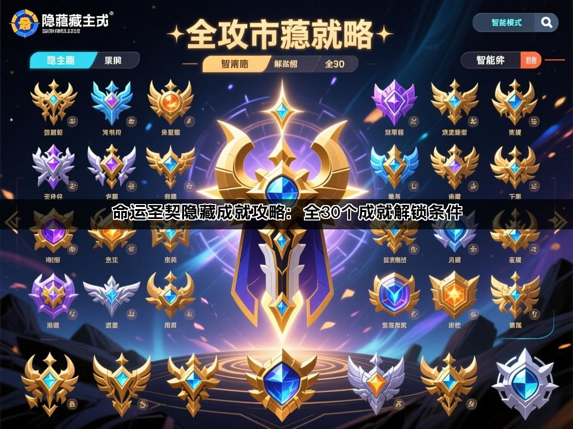 命运圣契隐藏成就攻略：全30个成就解锁条件(图1)