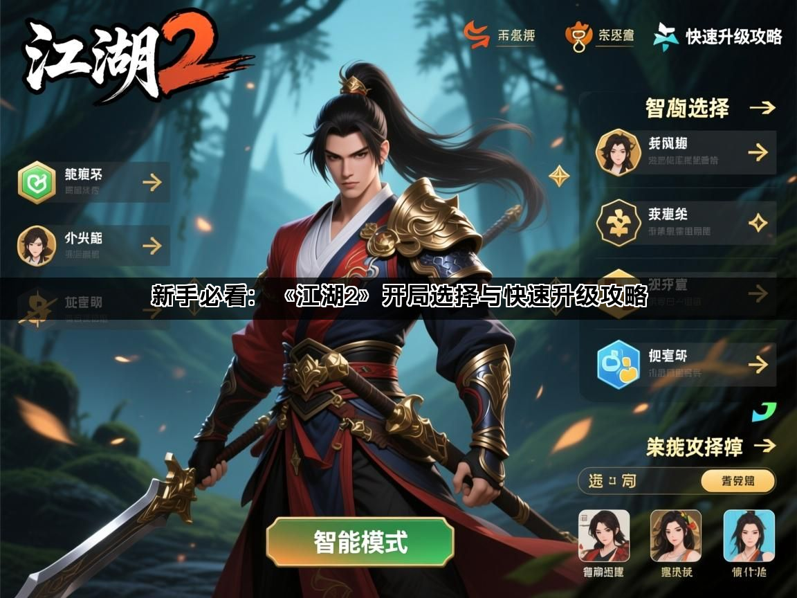 新手必看：《江湖2》开局选择与快速升级攻略