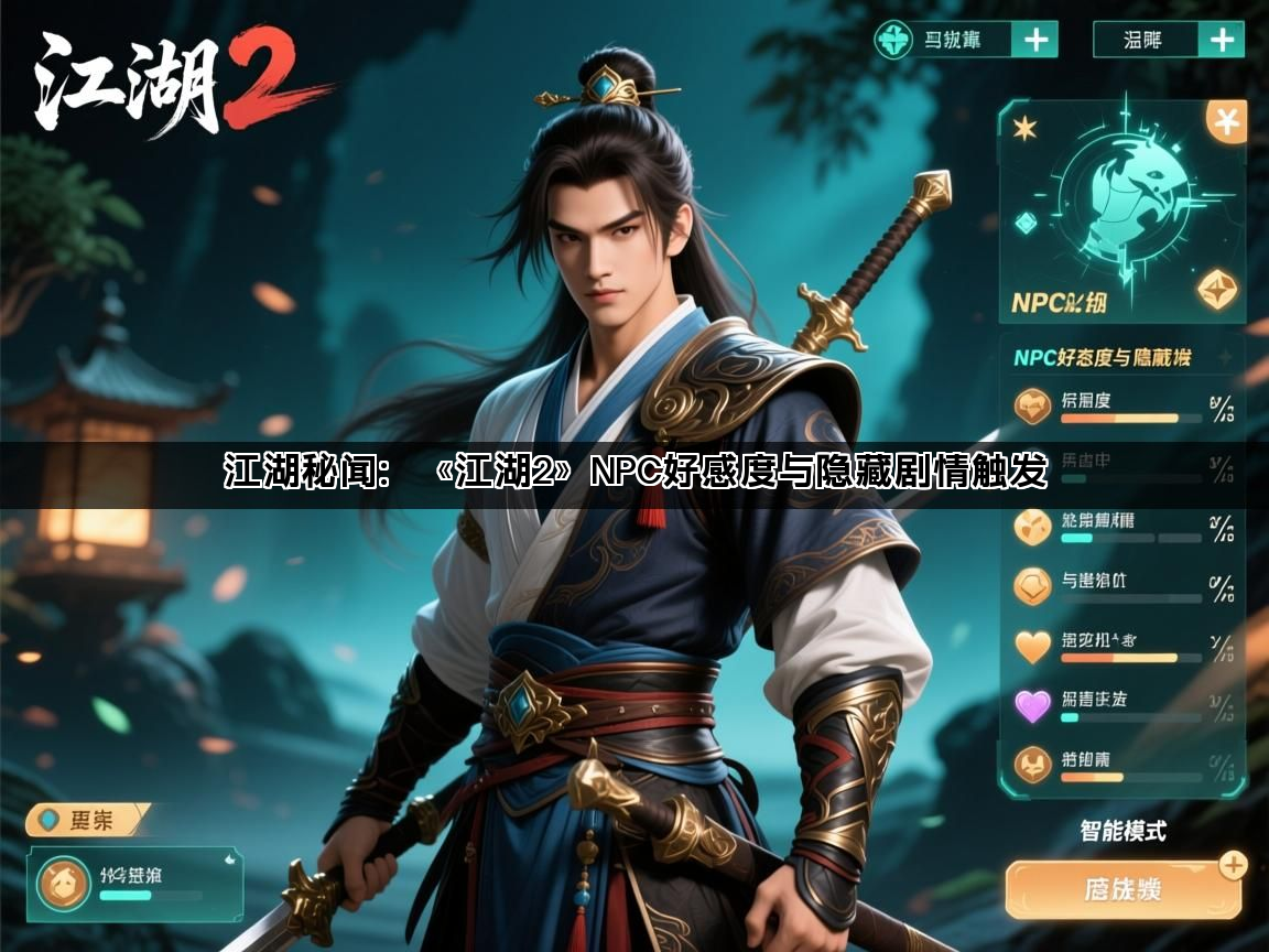 江湖秘闻：《江湖2》NPC好感度与隐藏剧情触发