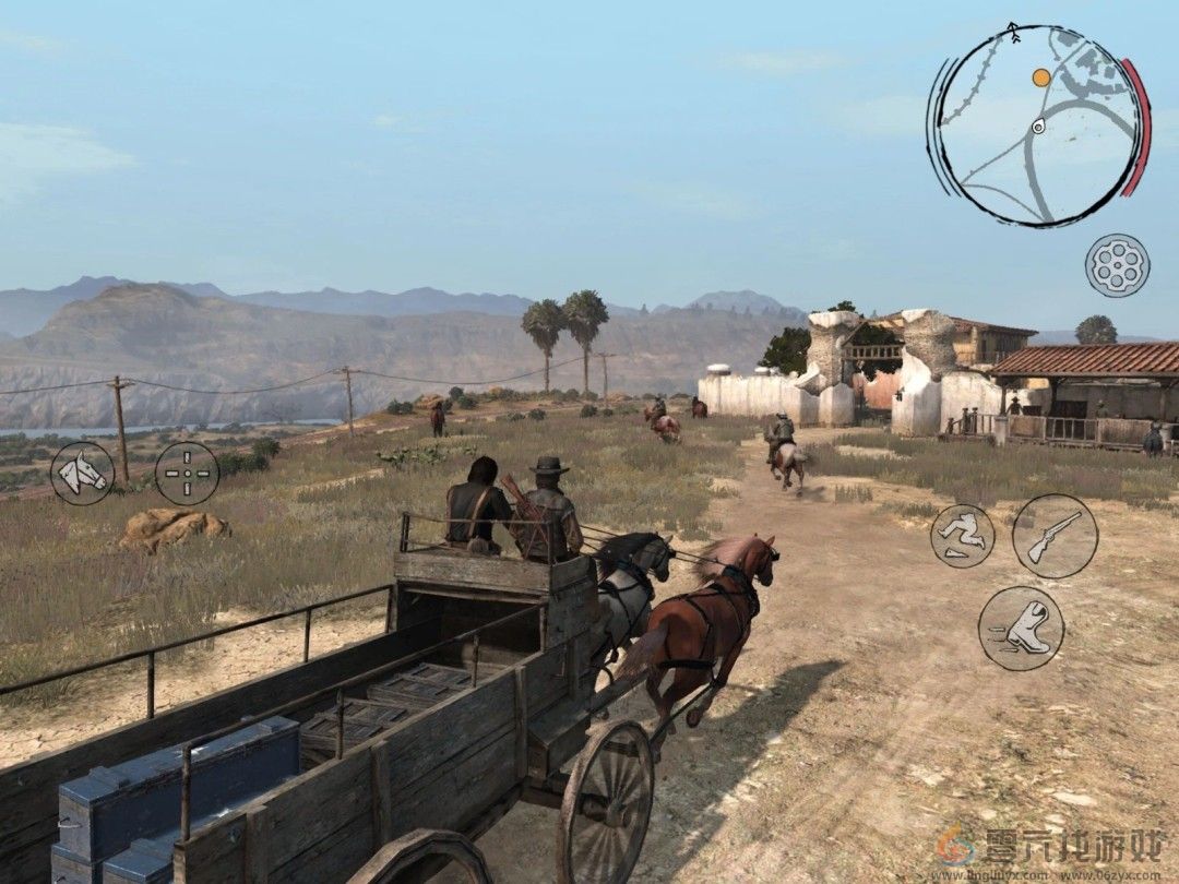《荒野大镖客：救赎》移动版截图公开 展现游戏交互与画质水平(图6)