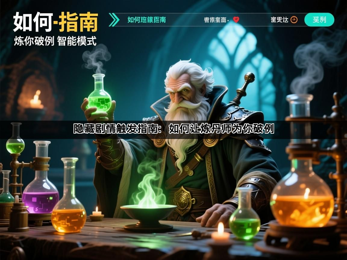 隐藏剧情触发指南：如何让炼丹师为你破例