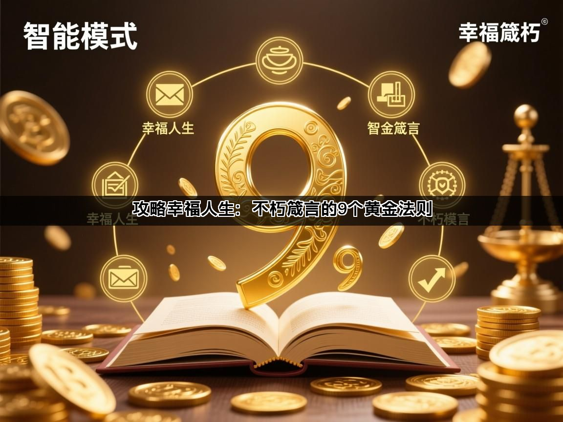 攻略幸福人生：不朽箴言的9个黄金法则(图1)